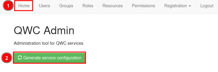 Generate service configurations